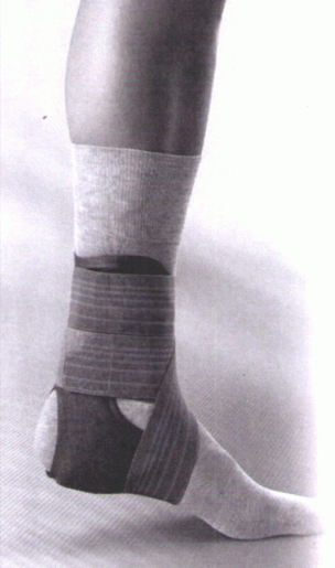 Knöchelbandage mit Stabilisierungsgurt
