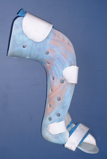 Oberschenkel-Nachtlagerungsschiene